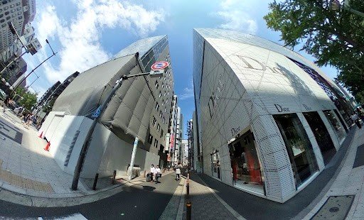Ultra-wide cityscape
